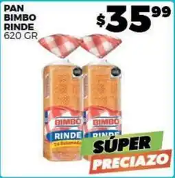Merco Bimbo - pan bimbo rinde oferta