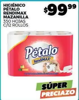 Merco Pétalo - higiénico pétalo rendimax mazanilla oferta