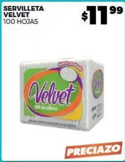 Merco Velvet - servilleta oferta