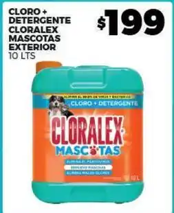 Merco Cloralex - cloro + detergente cloralex mascotas exterior oferta