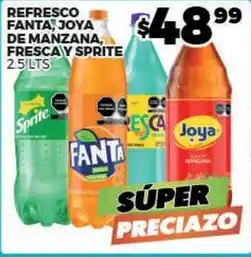 Merco Fanta - refresco , joya de manzana, fresca y sprite oferta