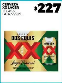 Merco Dos equis - xx lager lata oferta