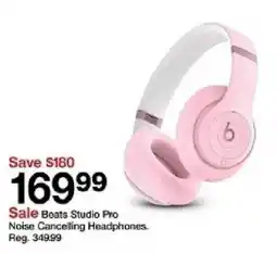 Target Beats Studio Pro Noise Cancelling Headphones oferta
