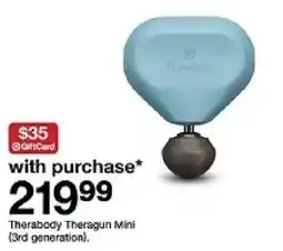 Target Therabody Theragun Mini oferta