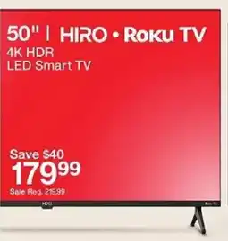 Target HIRO Roku TV oferta