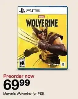 Target Marvel's Wolverine oferta