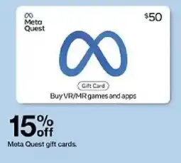 Target Meta Quest gift cards oferta