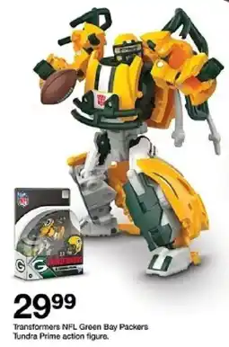 Target Transformers NFL Green Bay Packers Tundra Prime action figure oferta