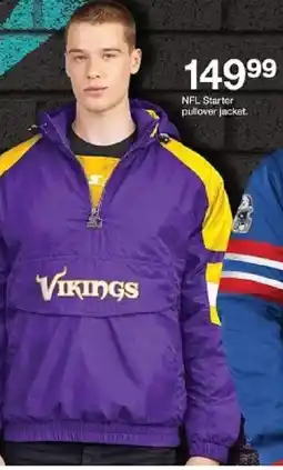 Target NFL Starter pullover jacket oferta