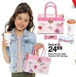 Target Disney Princess Style Collection DIY tote bag oferta
