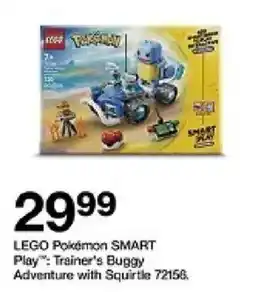 Target lego pokemon smart play trainer's buggy adventure with squirtle oferta