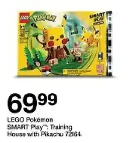 Target LEGO Pokémon SMART Play™: Training House with Pikachu 72164 oferta