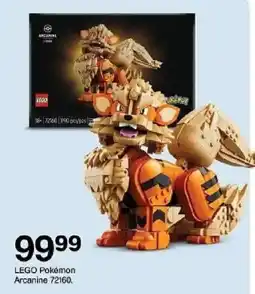 Target LEGO Pokémon Arcanine oferta