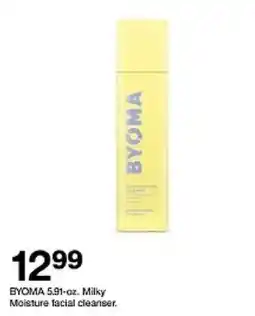 Target Byoma milky moisture facial cleanser oferta