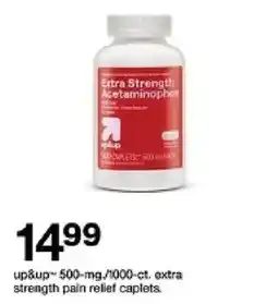 Target up&up~ extra strength pain relief caplets oferta