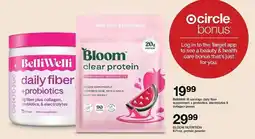 Target BelliWelli daily fiber +probiotics oferta