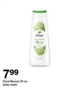 Target Dove Beauty body wash oferta