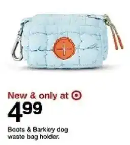 Target Boots & Barkley dog waste bag holder oferta