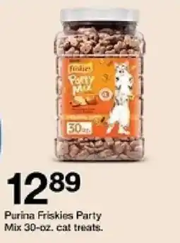 Target Purina Friskies Party Mix oferta