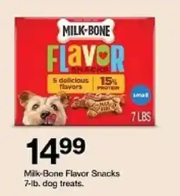 Target Milk-Bone Flavor Snacks oferta