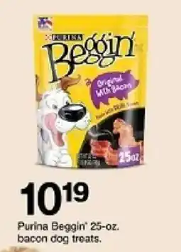 Target Purina Beggin' bacon dog treats oferta