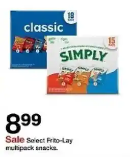Target Frito-Lay classic SIMPLY oferta