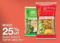 Target Good & Gather salad kits oferta