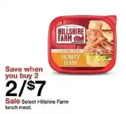 Target Hillshire Farm Honey Ham oferta