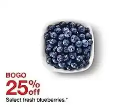 Target fresh blueberries oferta