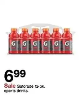 Target Gatorade sports drinks oferta