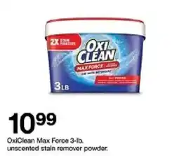 Target OxiClean Max Force oferta