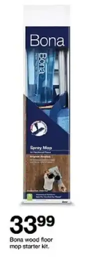 Target Bona spray mop oferta