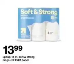 Target up&up soft & strong mega-roll toilet paper oferta