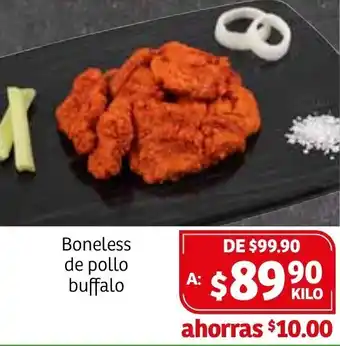 Soriana Híper Boneless de Pollo Buffalo oferta