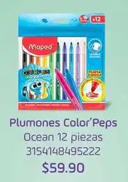 Woolworth Maped - plumones color'peps oferta