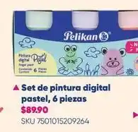 Woolworth Pelikan - set de pintura digital pastel oferta