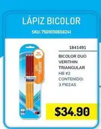 Woolworth Paper mate - lápiz bicolor oferta