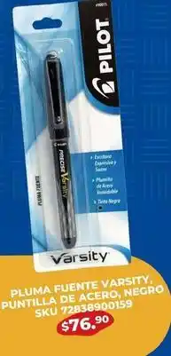 Woolworth Pilot - pluma fuente varsity oferta
