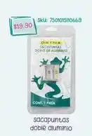 Woolworth Dietrix - sacapuntas doble aluminio oferta