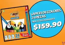 Woolworth Bic - lapices de colores oferta