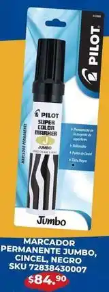 Woolworth Pilot - marcador permanente jumbo oferta