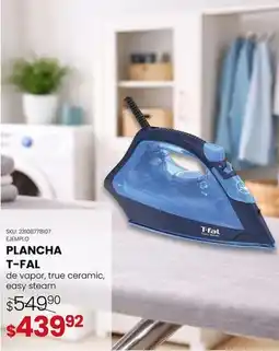Woolworth T-fal - plancha de vapor, true ceramic, easy steam oferta