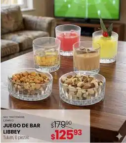 Woolworth Libbey - juego de bar oferta