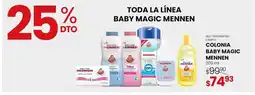Woolworth Mennen - colonia baby magic oferta