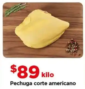 Pechuga corte americano