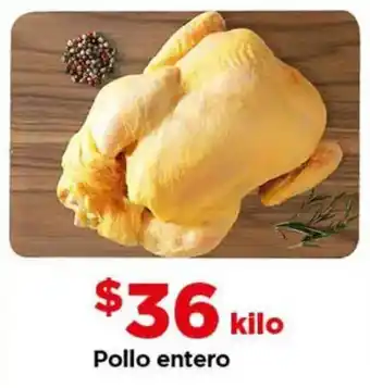Bodega Aurrerá Pollo entero oferta