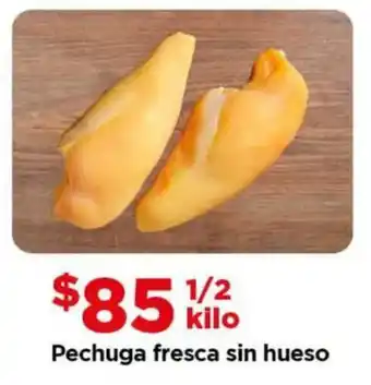 Pechuga fresca sin hueso