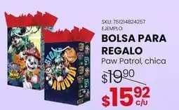 Woolworth Paw patrol - bolsa para regalo , chica oferta