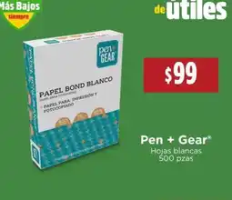 Bodega Aurrerá Papel bond blanco oferta