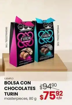 Woolworth Turin - bolsa con chocolates masterpieces oferta